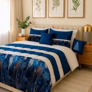 Cobertor Mixto Azul Jean